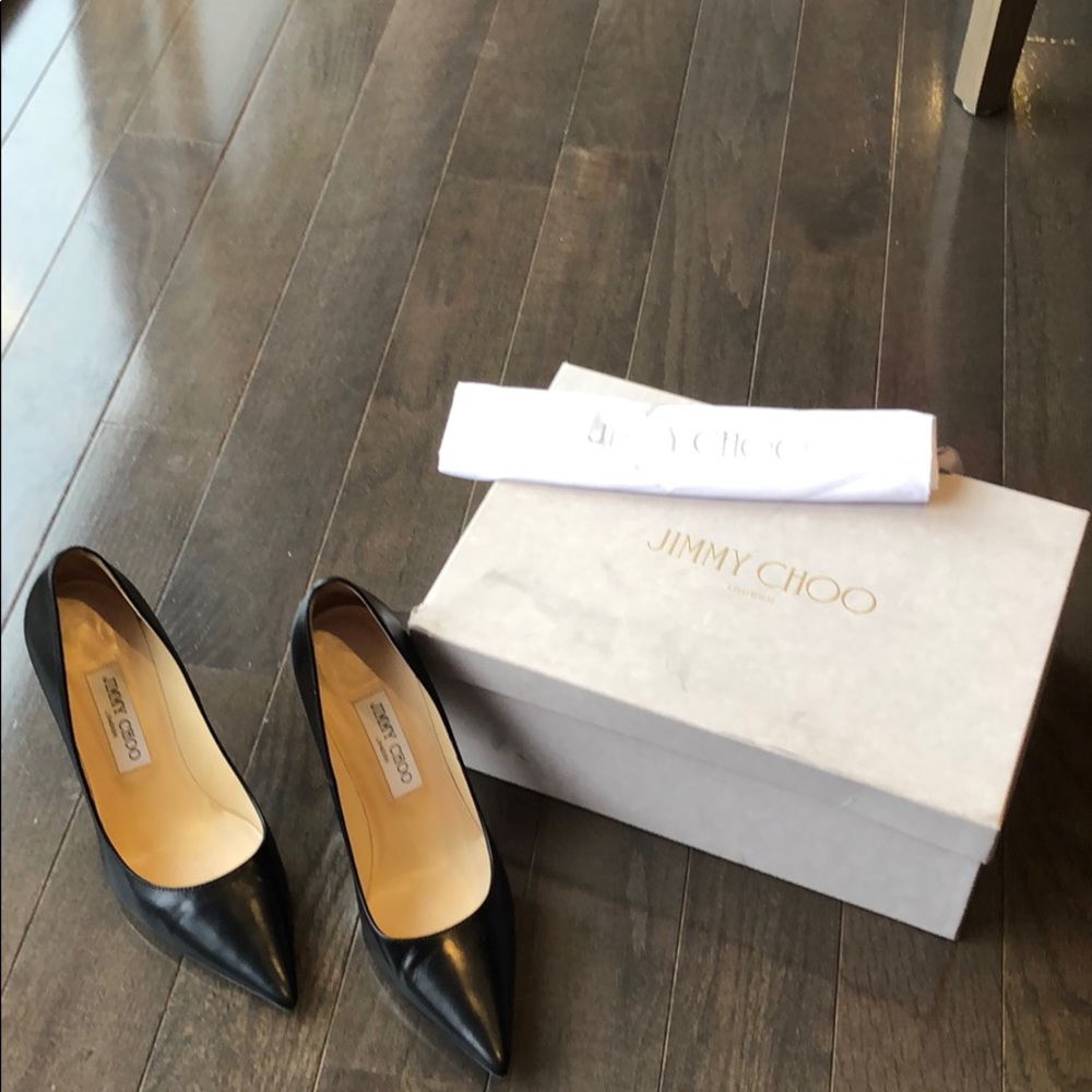Black jimmy choo heels